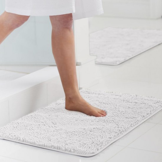 Shower Curtain & Bath Mat Set 14 pcs